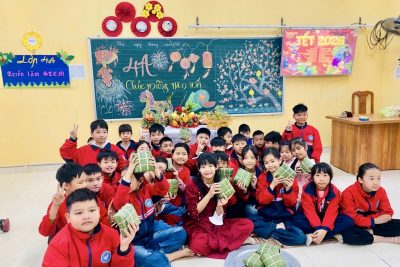 NGÀY HỘI “BÁNH CHƯNG XANH – TẾT BÍNH NGỌ NĂM 2026” * “Ấm áp hương Tết – Gắn kết yêu thương” tại Trường Tiểu học Nghĩa Minh