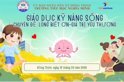 TRƯỜNG TIỂU HỌC NGHĨA MINH TỔ CHỨC CHUYÊN ĐỀ KĨ NĂNG SỐNG “LÒNG BIẾT ƠN – GIÁ TRỊ YÊU THƯƠNG”
